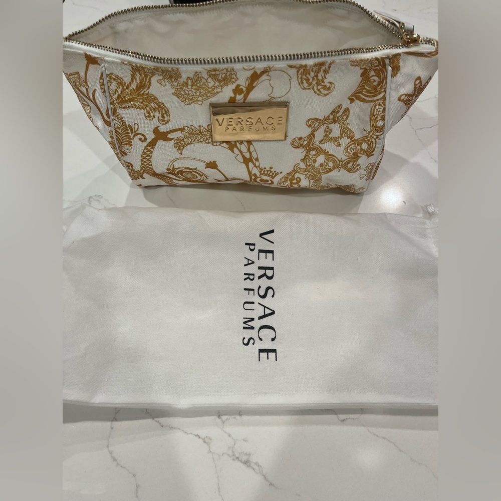 Versace Cosmetic Bag / Clutch with Dust Bag